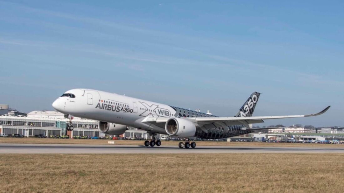 Airbus-A350-Sonderflug nach München