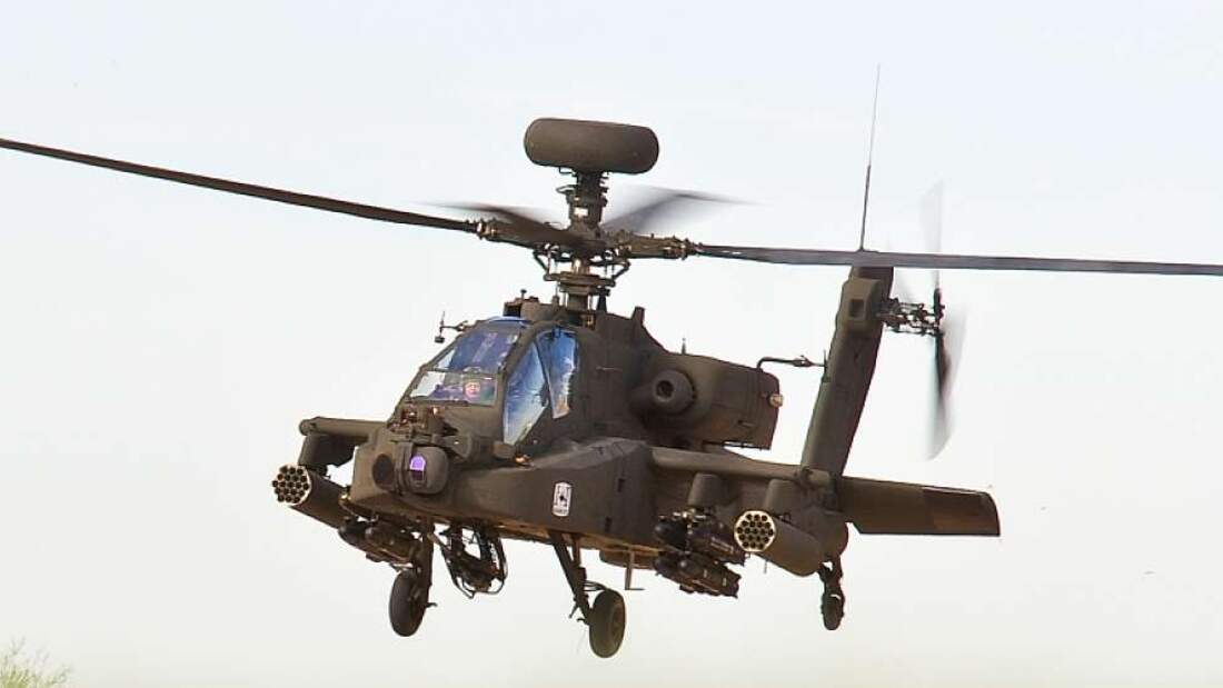 MBDA Brimstone am AH-64E Apache getestet - FLUG REVUE