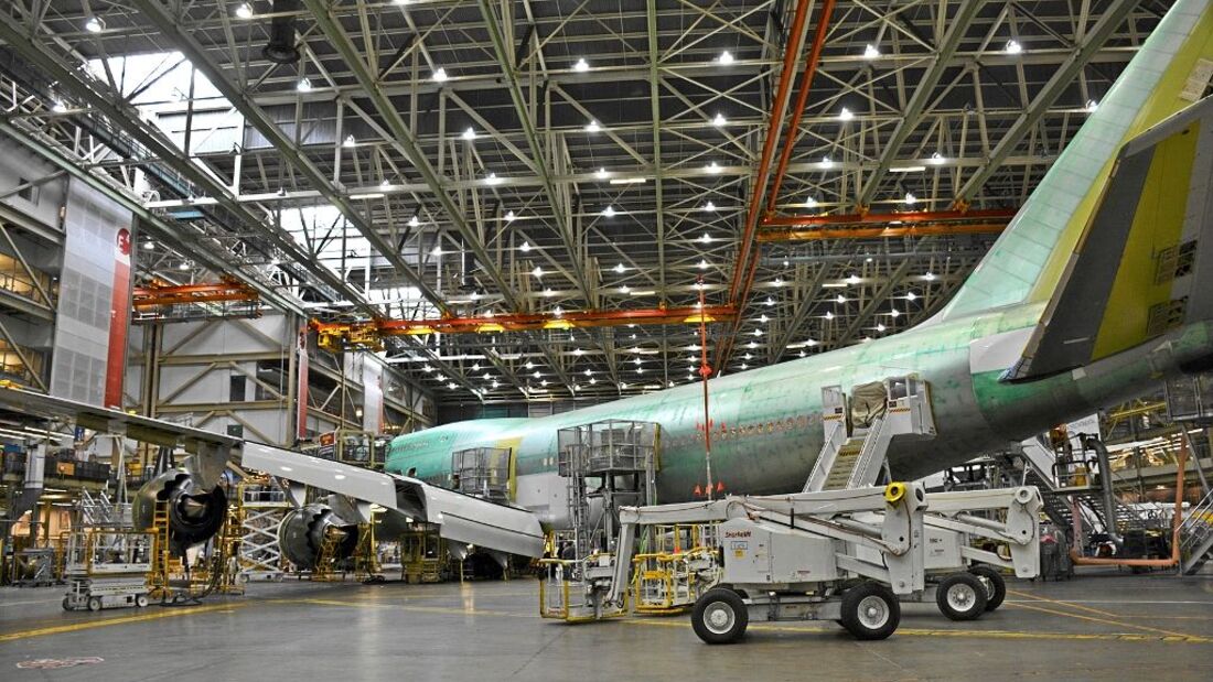 Boeing halbiert die Jumbo-Produktionsrate