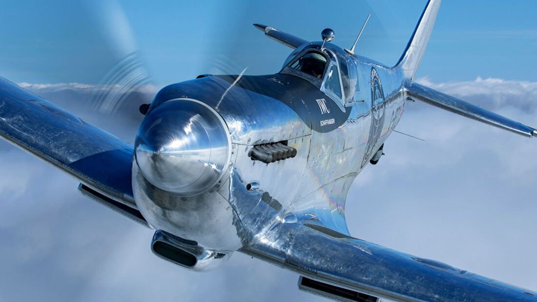 „Silver Spitfire“ startet zum Flug um die Welt