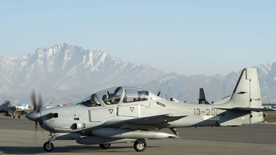 Embraer A-29 in Kabul