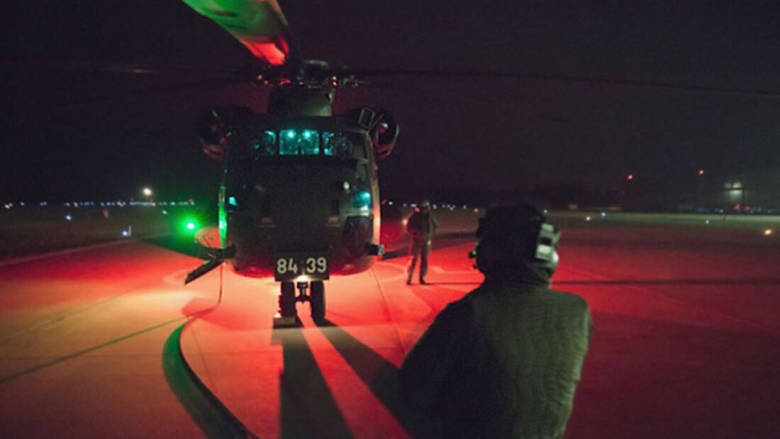 Nachtflugausbildung auf der Sikorsky CH-53GA