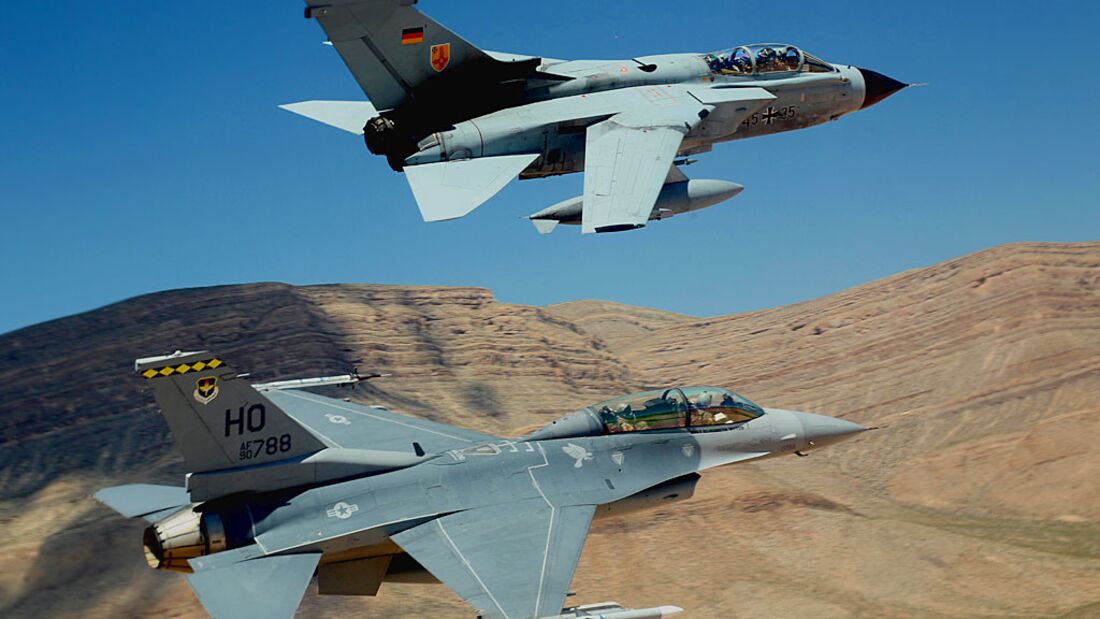 Holloman: Tornado und F-16 fliegen letztmals gemeinsam