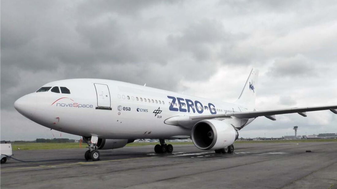 Airbus A310 Zero-G vor erster Parabelflug-Kampagne