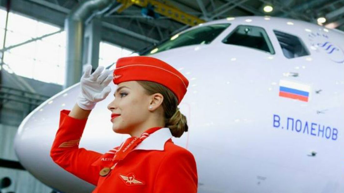 Aeroflot übernimmt ihren 50. Superjet 100