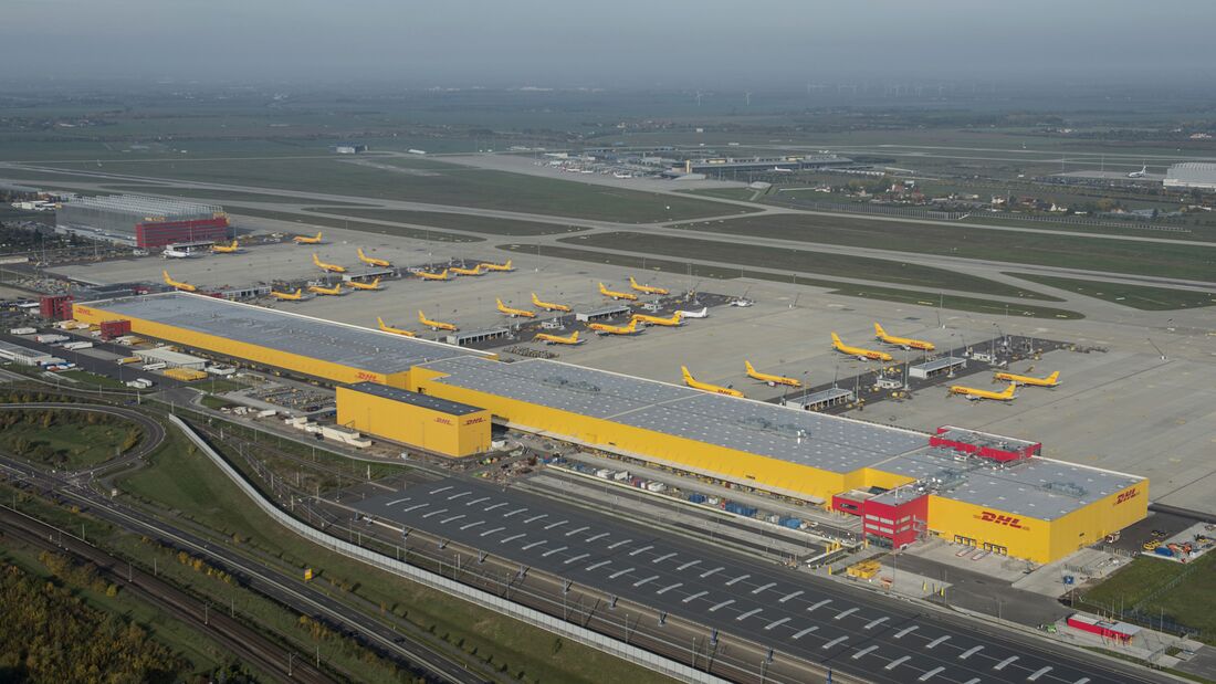 Frachtriese DHL wächst am Airport Leipzig