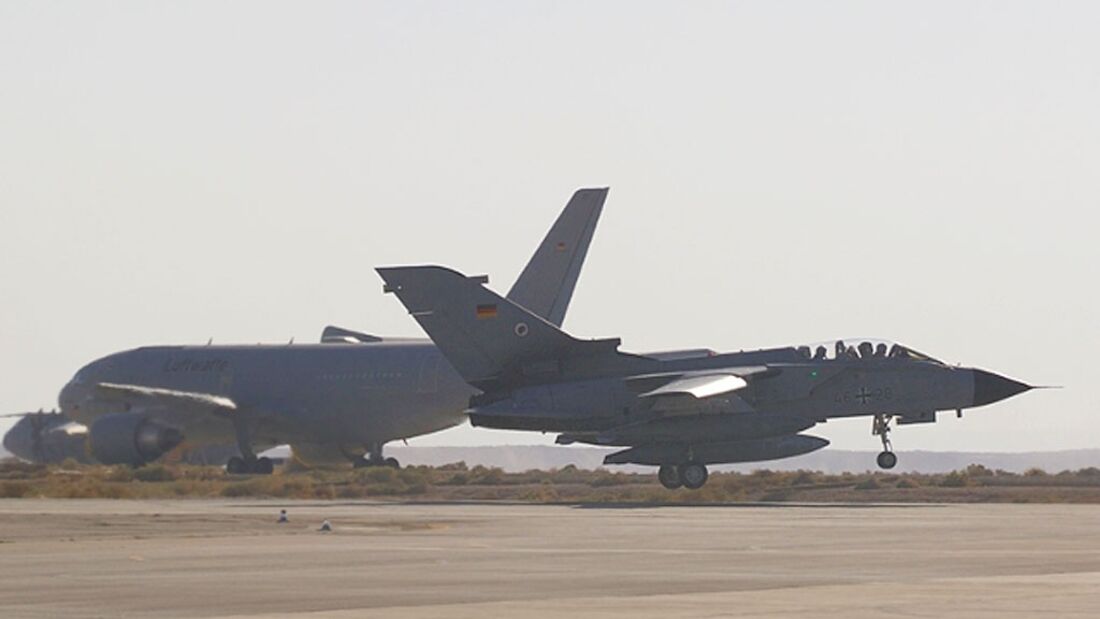 Tornados fliegen erste Mission ab Al-Asrak 
