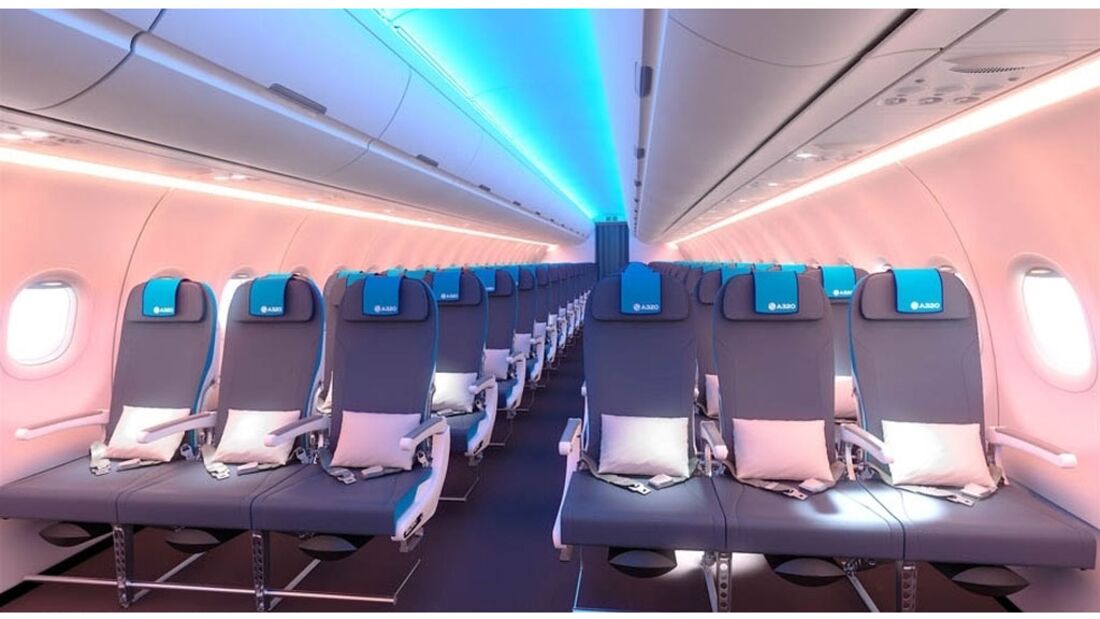 Neuer Economy-Class-Sitz für Airbus A320