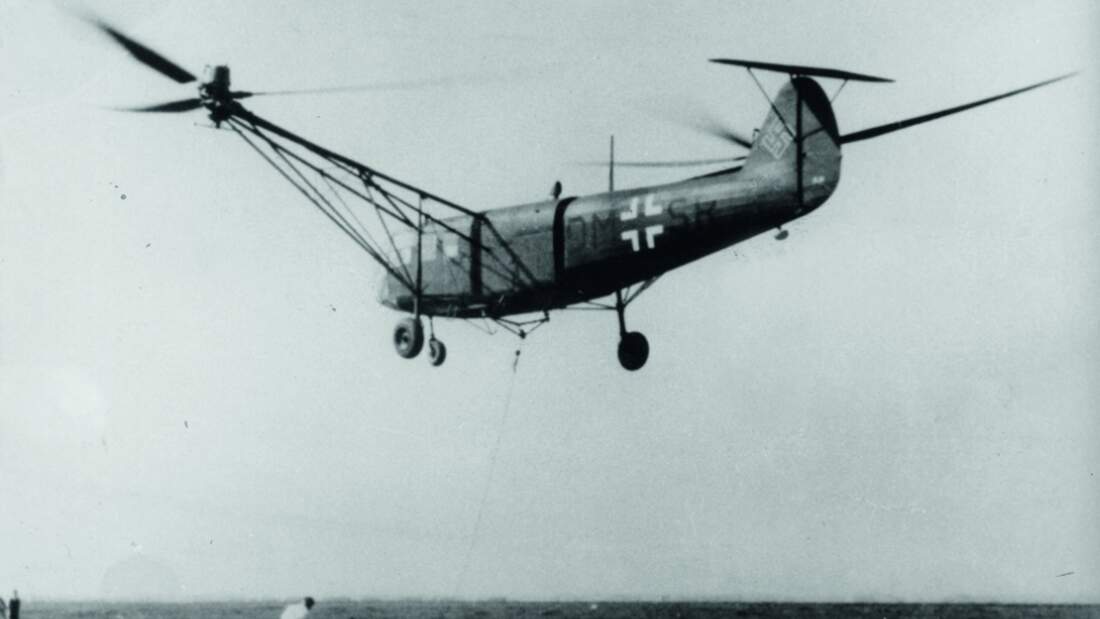 FockeAchgelis Fa 223 Erster Lastenhubschrauber der Welt FLUG REVUE