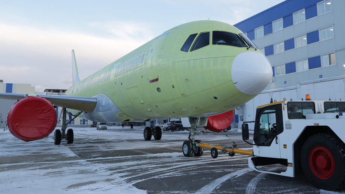 Hier kommt die erste MS21 mit russischen Triebwerken FLUG REVUE