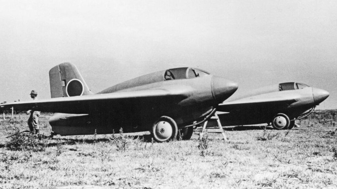 Mitsubishi J8M - Deutsches Design Made In Japan | FLUG REVUE