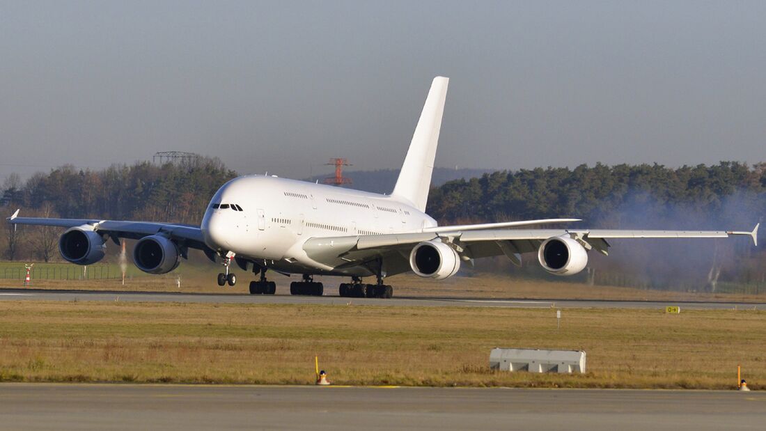 Letzte Reise für Air France-A380 F-HPJB