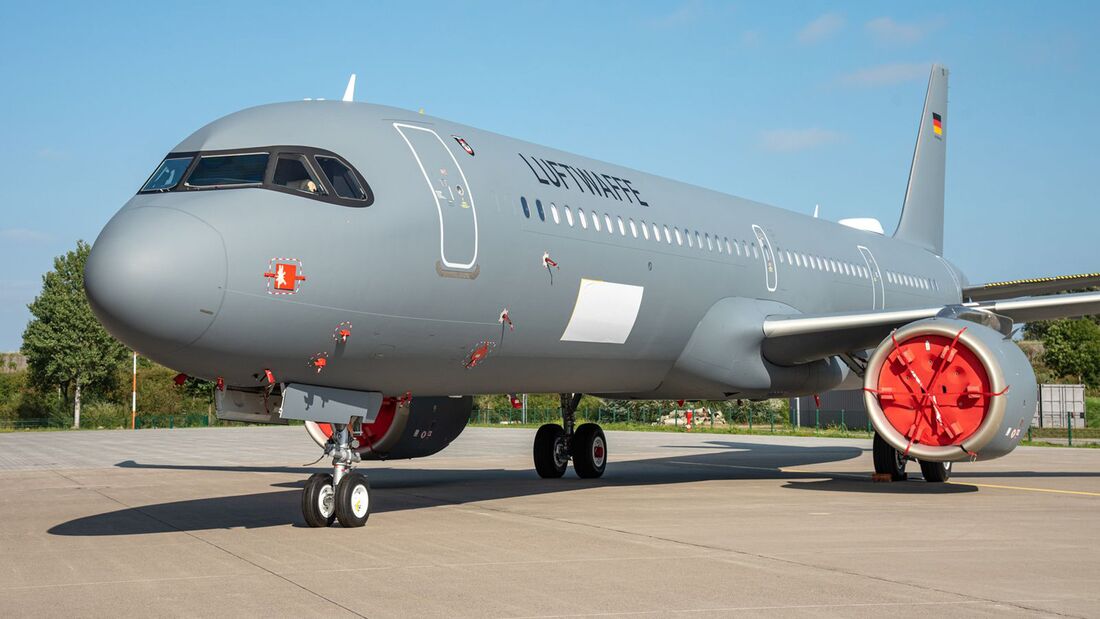 Die erste A321LR für die Luftwaffe ist (fast) fertig