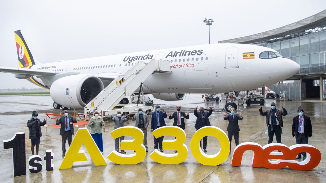 Uganda Airlines übernimmt ihre erste A330-800