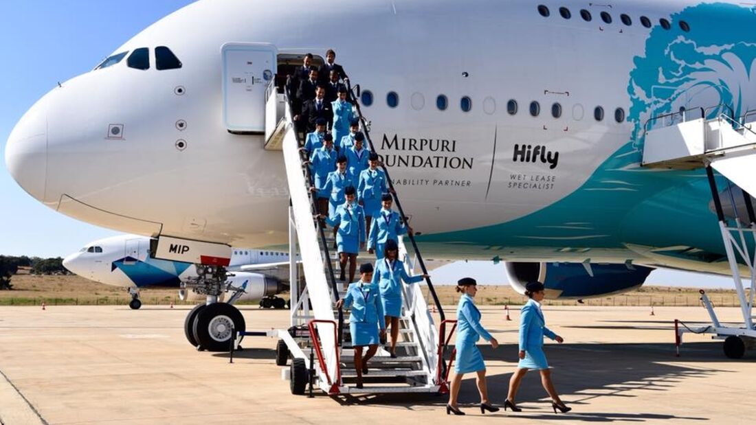 Hifly bringt ihre A380 nach Portugal