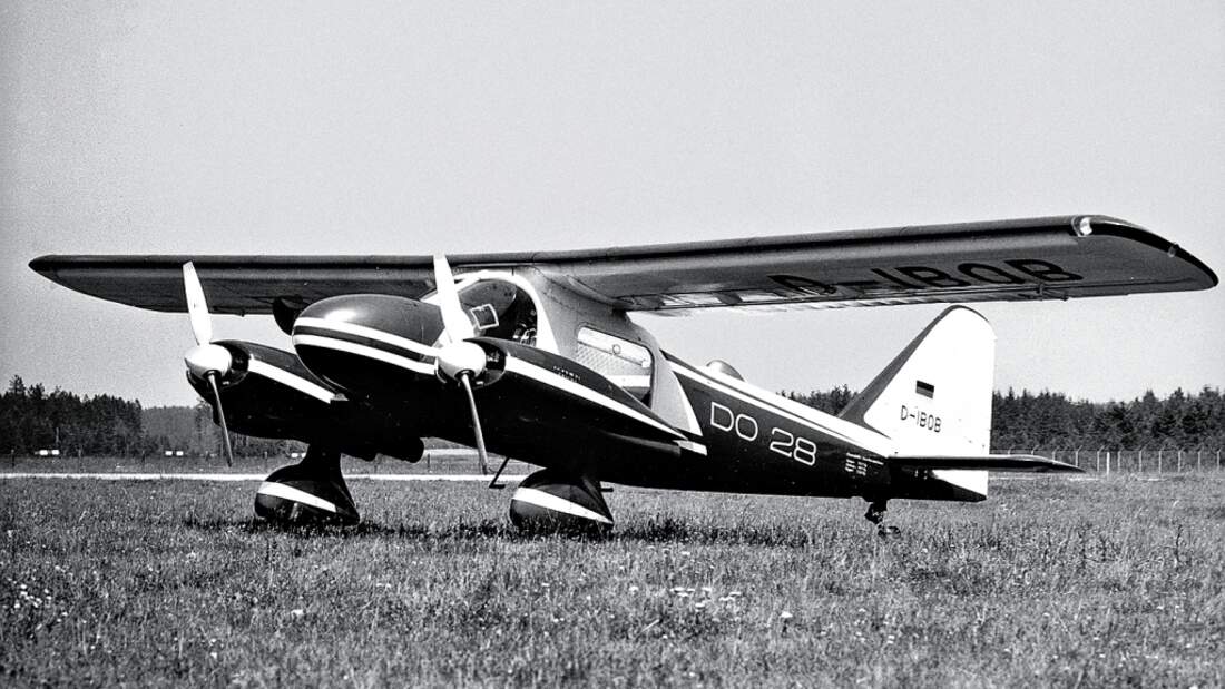 Dornier Do 28 Zweimotorige Weiterentwicklung der Do 27 FLUG REVUE
