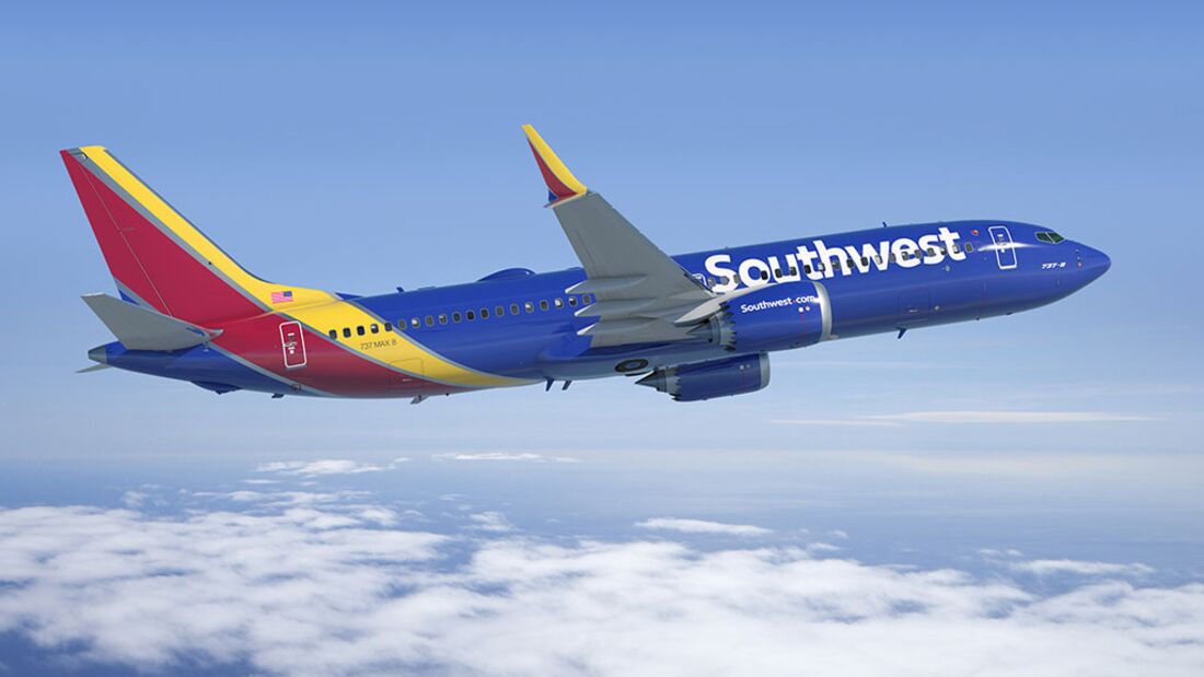 Southwest plant 737 MAX 8 ab Oktober