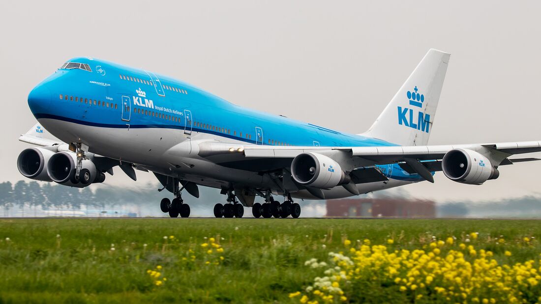 KLMs letzte Passagier-747 nimmt den kurzen Ausgang