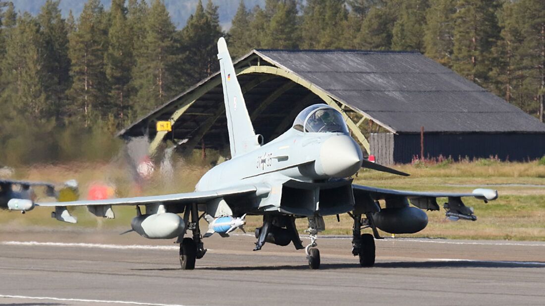 Eurofighter testet GBU-48 in Vidsel