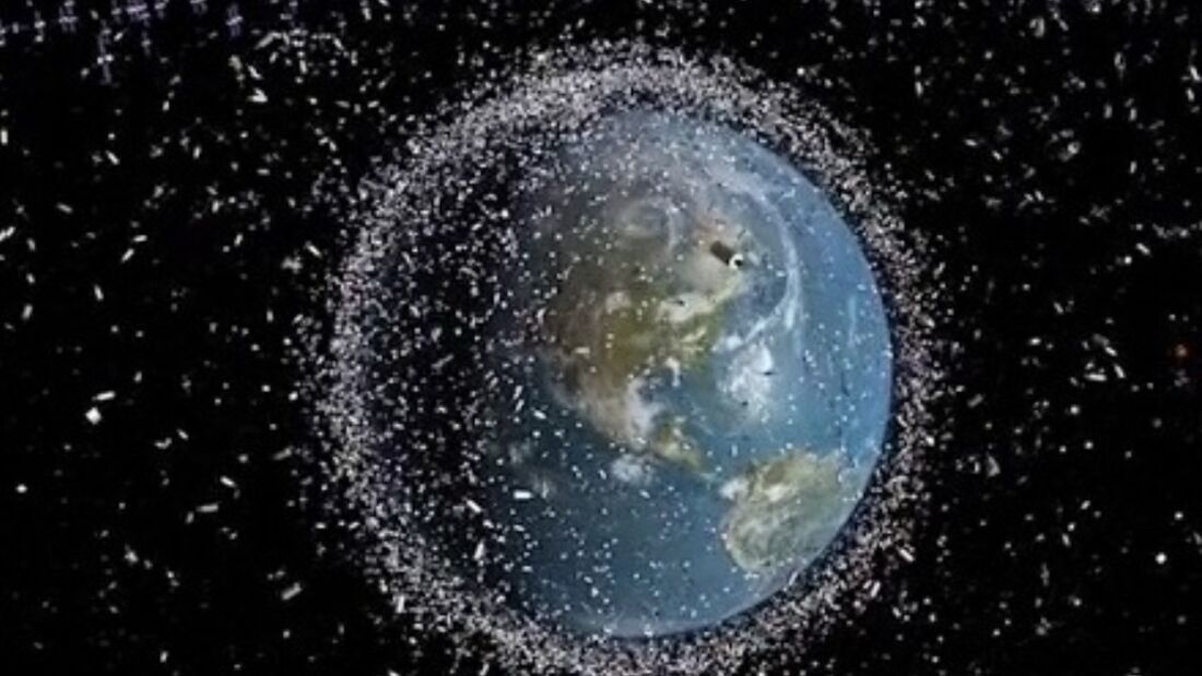Satellit als Müllabfuhr im All