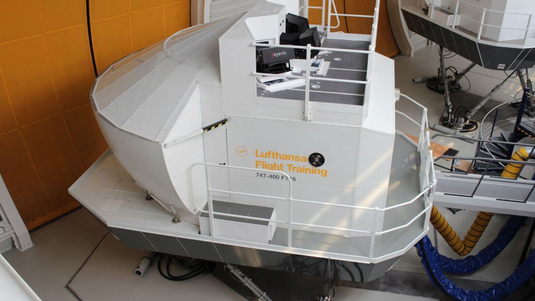 DLP-Projektoren für Simulatoren von Lufthansa Flight Training