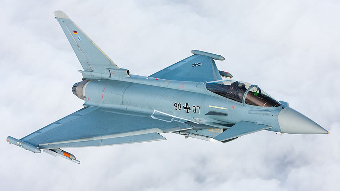 Eurofighter testet aerodynamische Verbesserungen
