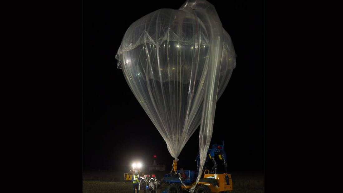 Stratosphärenballon für militärische Kommunikation getestet FLUG REVUE