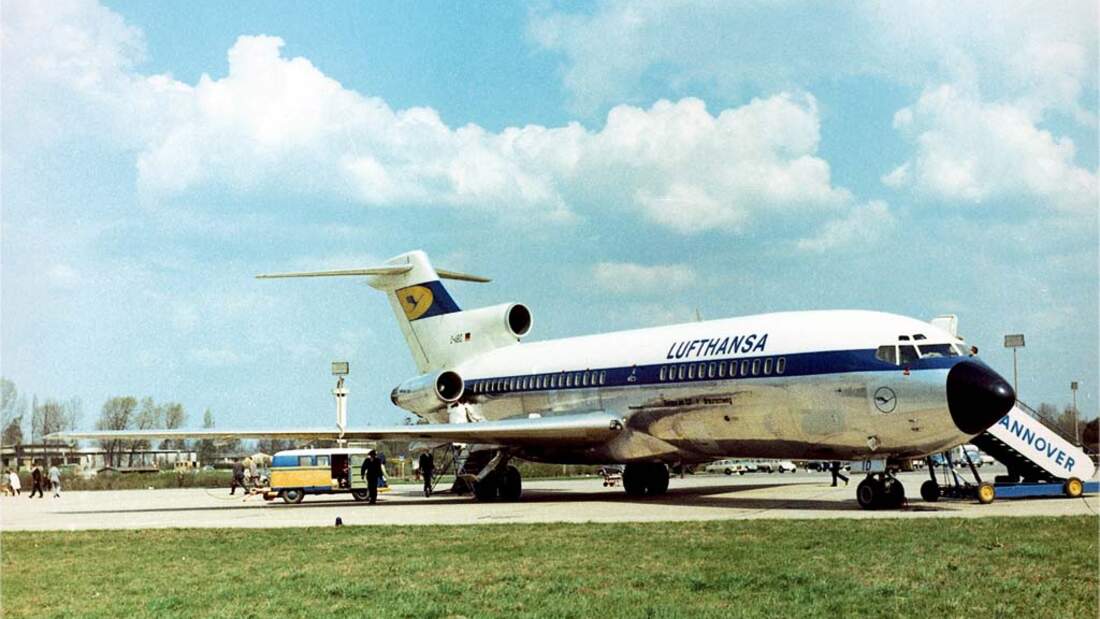 Die Boeing 727 bei der Lufthansa FLUG REVUE