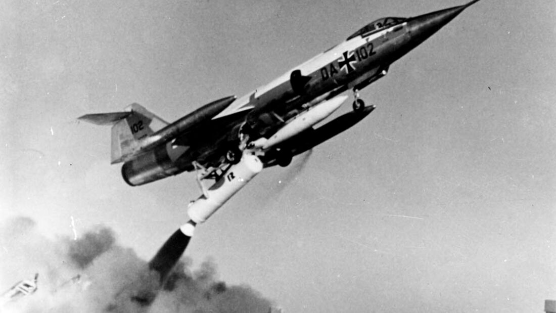 Lockheed F-104G Starfighter ZELL: Start aus dem Stand