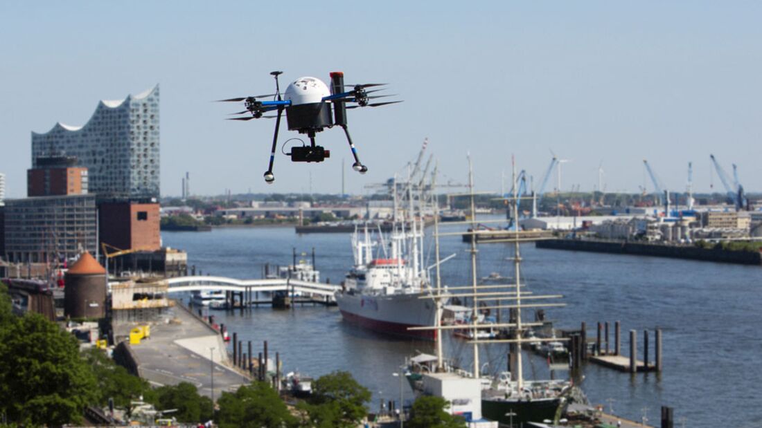 Hamburg wird Modellregion für Drohnen