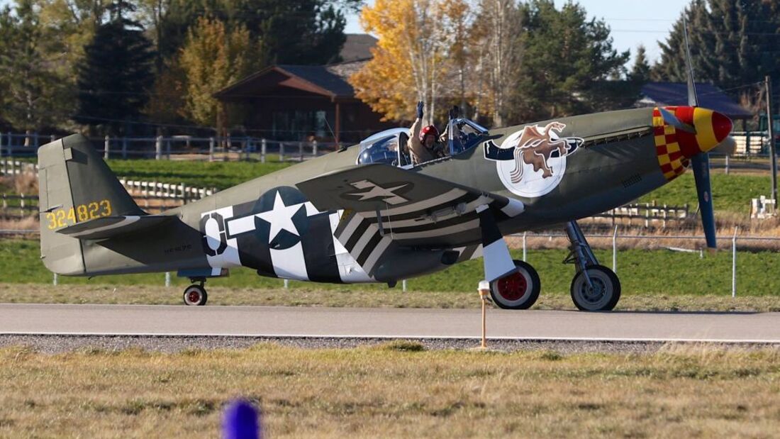 P-51B Mustang fliegt wieder