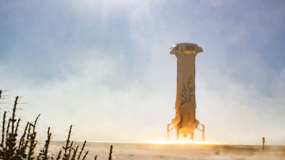 Blue Origin testet überarbeitete Suborbital-Rakete - FLUG ...
