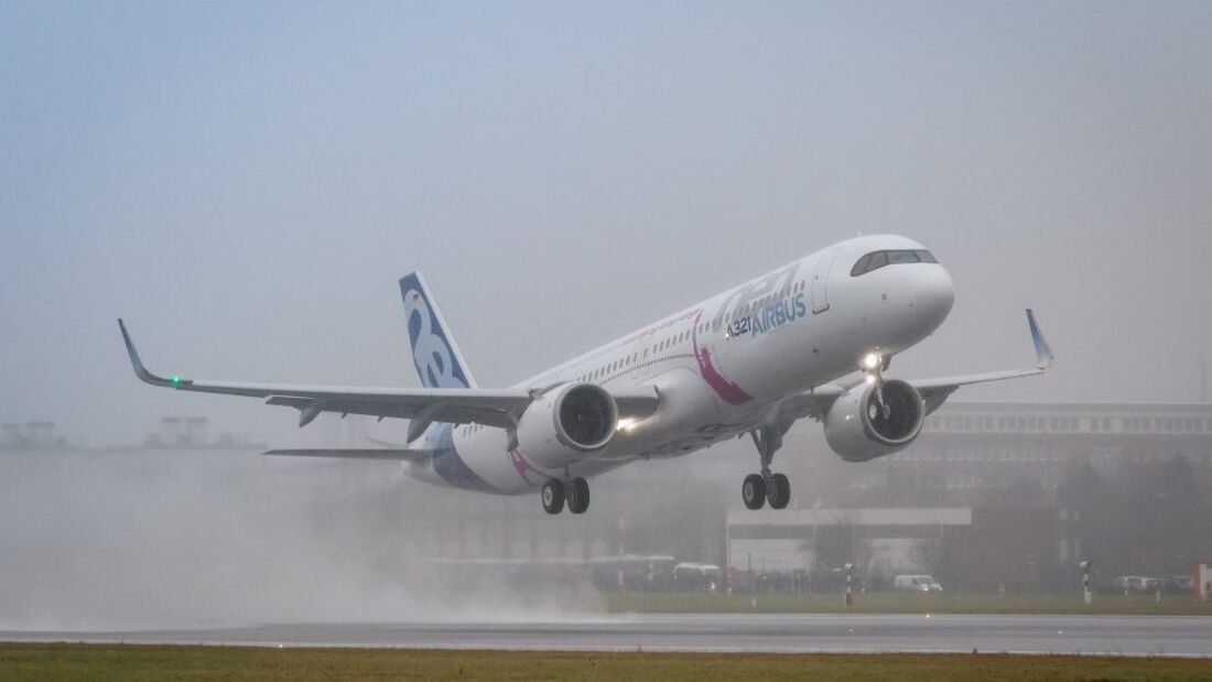 UPDATE: Erfolgreicher Erstflug der A321LR in Hamburg