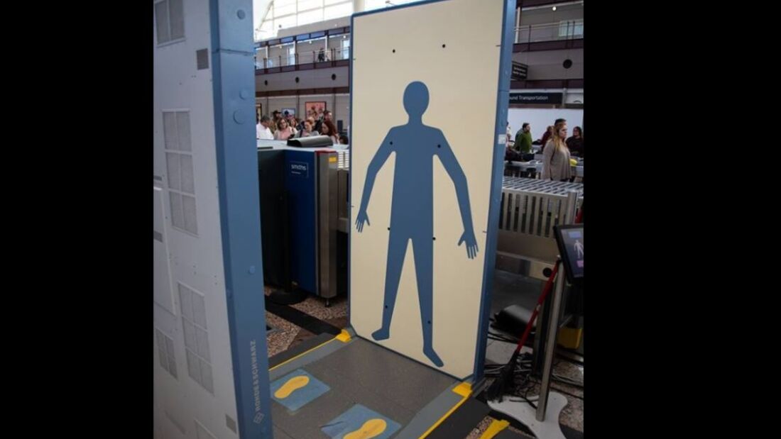 Neuer Passagierscanner am Flughafen Denver