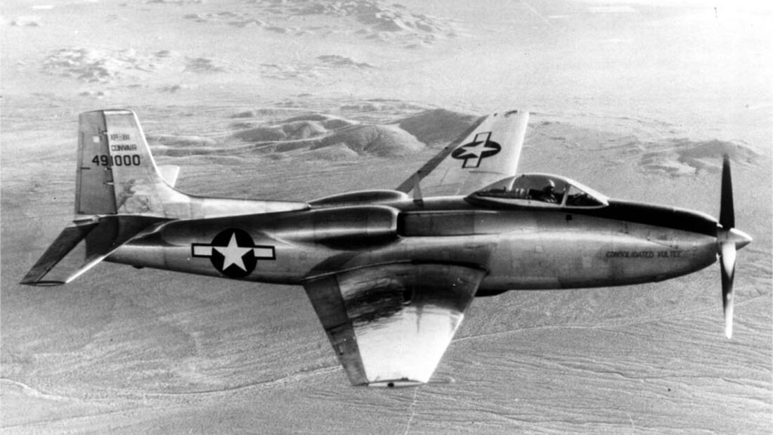 Mischantrieb-Jäger Convair XP-81