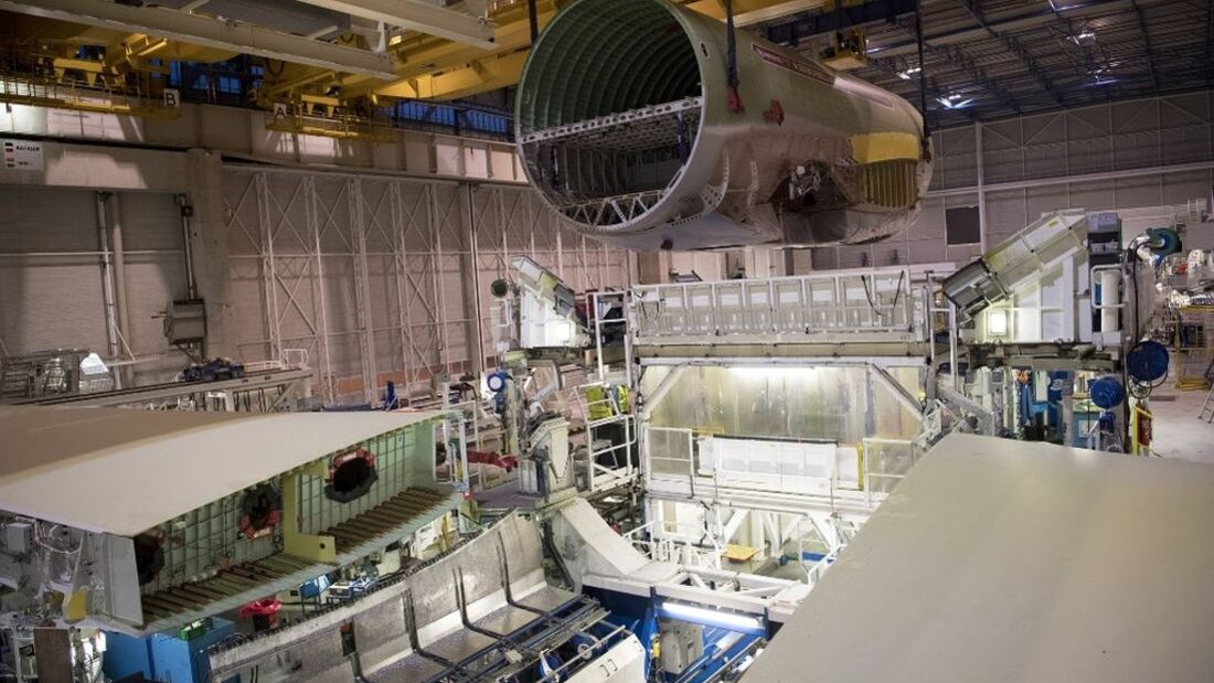 Airbus beginnt Endmontage der Beluga XL
