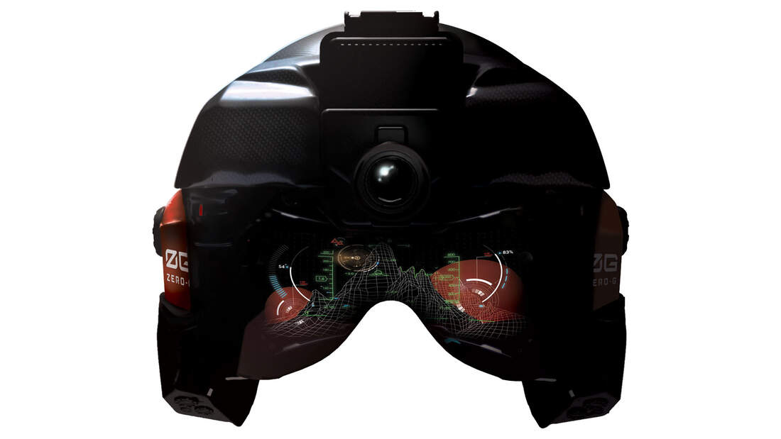 Neues Helmdisplay von Collins Elbit Vision Systems FLUG REVUE