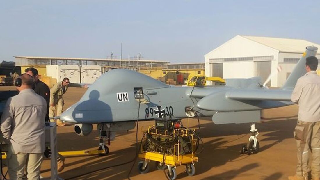 Heron 1 in Mali voll einsatzbereit