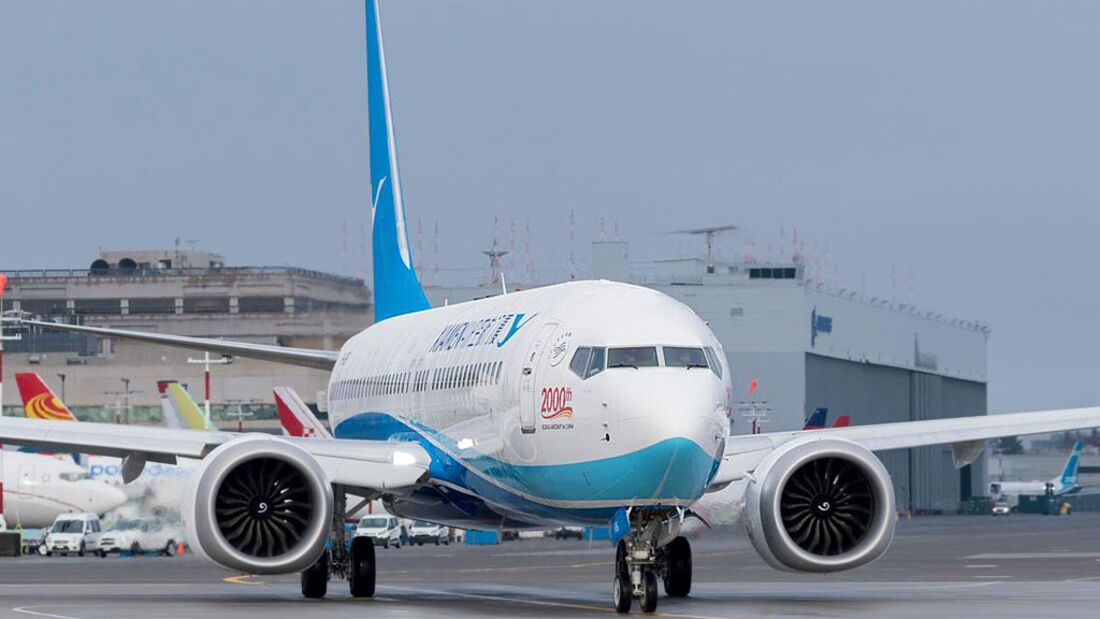 Boeing liefert sein 2000. Verkehrsflugzeug nach China