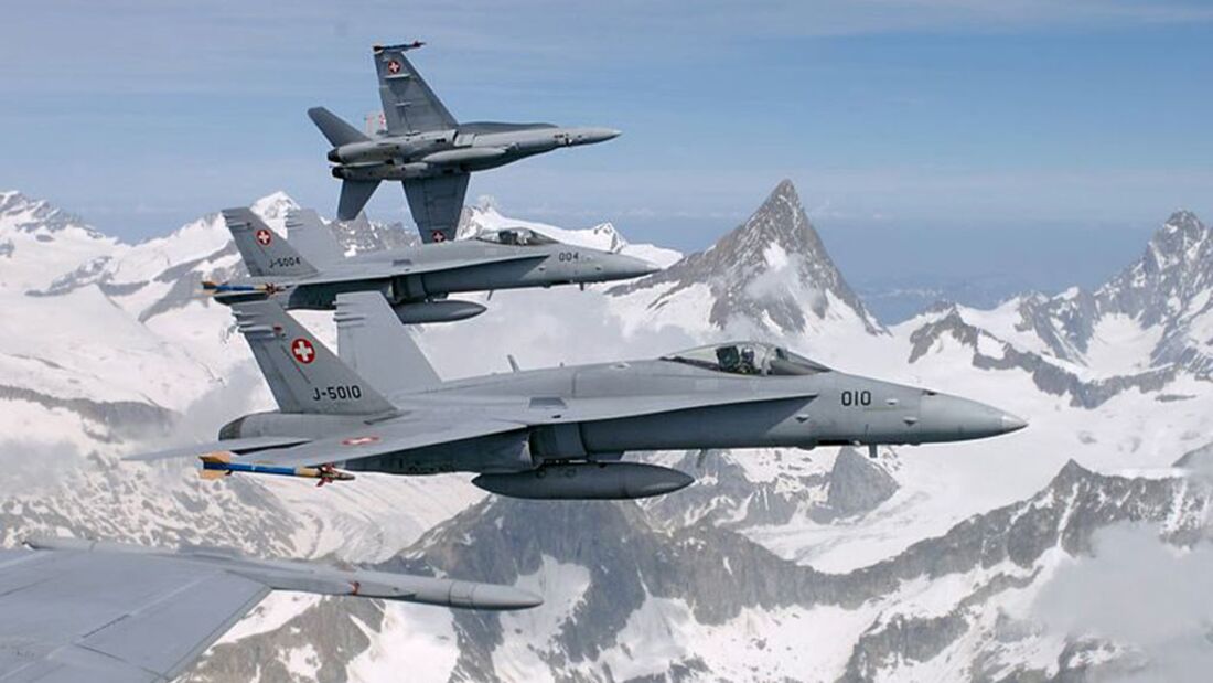Verfügbarkeit der Schweizer F/A-18-Flotte reduziert