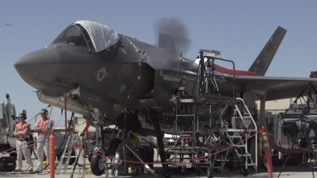 F-35A testet Bordkanone