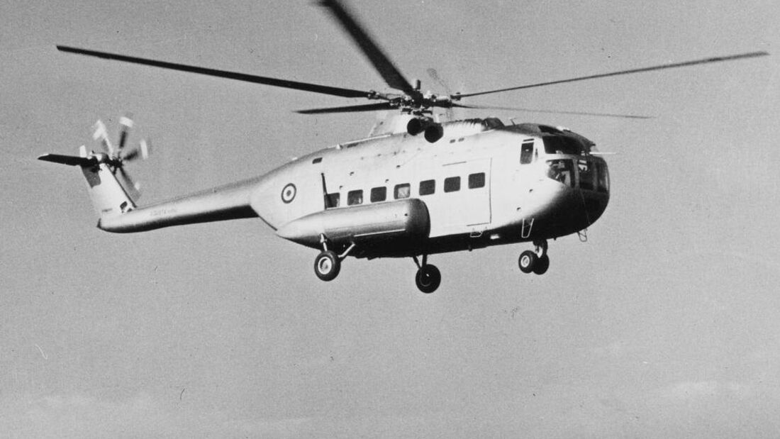 Die Agusta A 101 – Truppentransporter für Italiens Militär