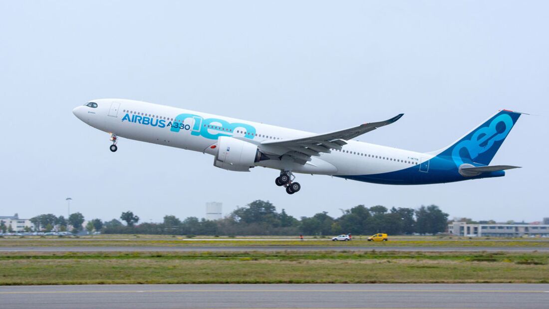 Erstflug des Airbus A330neo