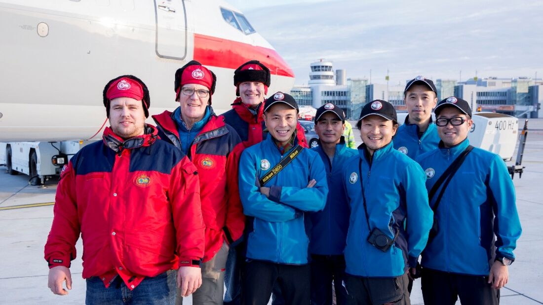 Forschungsflüge in die Antarktis ab Düsseldorf