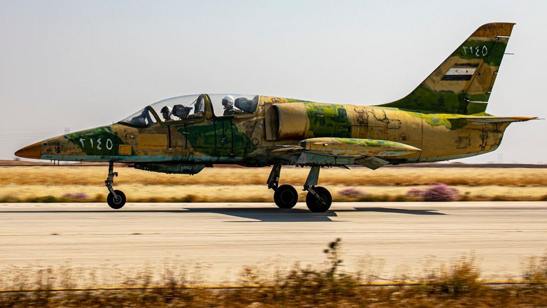 Auf diesen alten Jets lernen Syriens Kampfpiloten