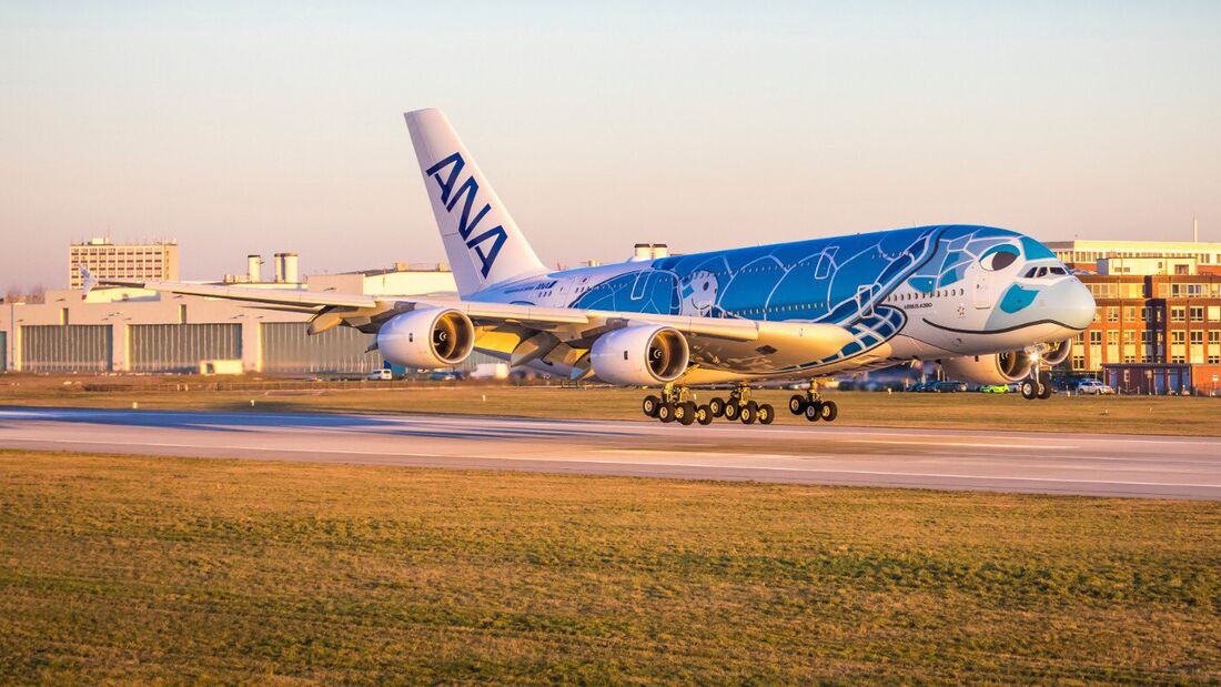 ANA A380 fliegt erstmals nach Hawaii