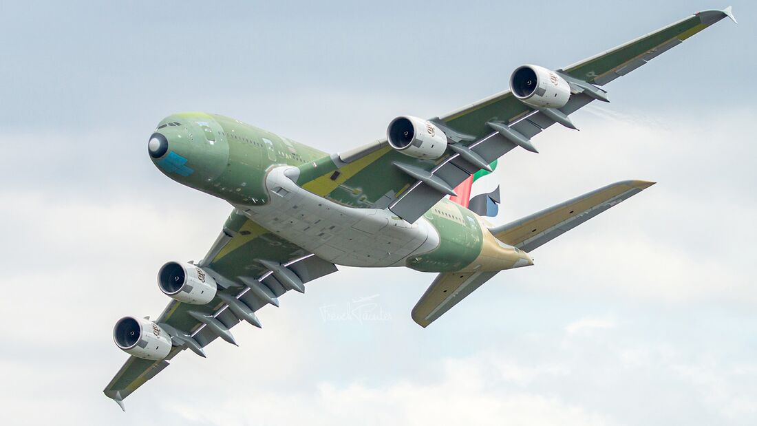 Letzter Erstflug eines Airbus A380