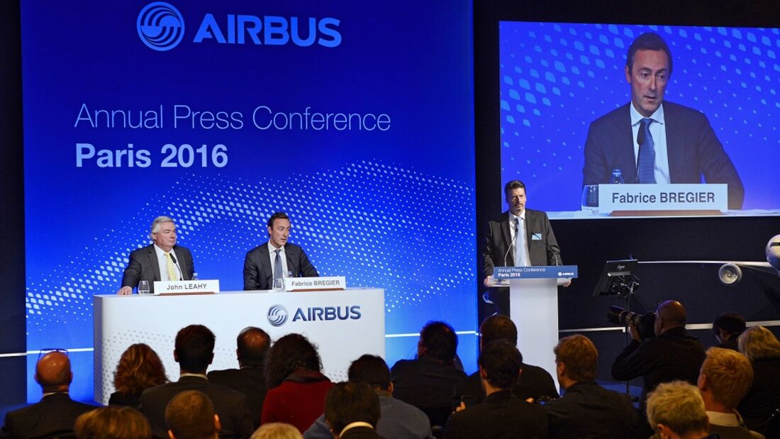 Jahresbilanz von Airbus und Boeing