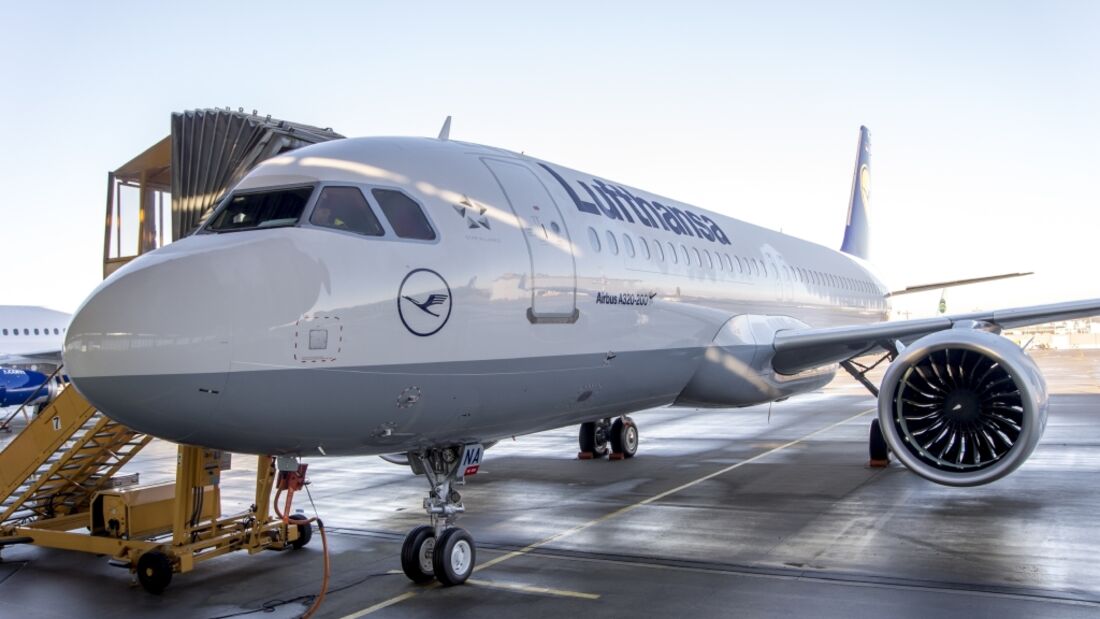 Lufthansa nimmt zweite A320neo in Empfang
