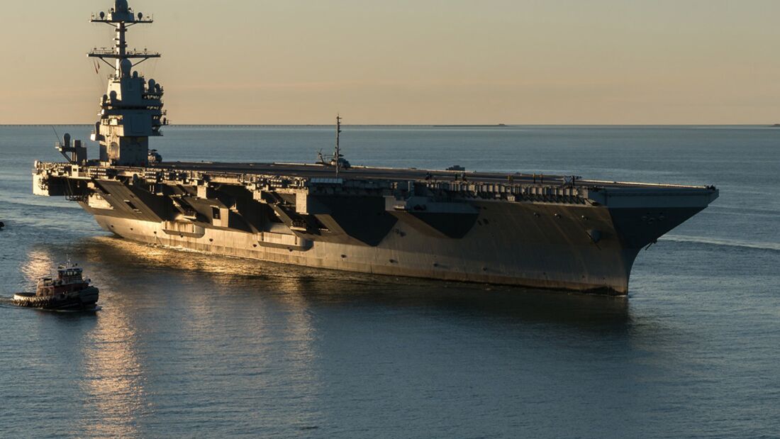 US Navy stellt „Gerald R. Ford“ in Dienst
